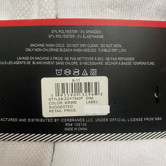 NBA Quarter Basketball socks - Picture 8 of 10